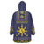 Philippines Merry Christmas Wearable Blanket Hoodie Maligayang Pasko with Parol and Xmas Pattern Barong Style