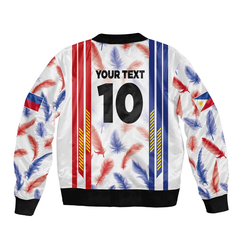 Custom Philippines Champions Football Jersey Bomber Jacket