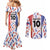 Custom Philippines Champions Football Jersey Couples Matching Mermaid Dress and Long Sleeve Button Shirt