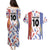 Custom Philippines Champions Football Jersey Couples Matching Puletasi and Hawaiian Shirt