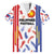 Custom Philippines Champions Football Jersey Family Matching Long Sleeve Bodycon Dress and Hawaiian Shirt