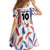 Custom Philippines Champions Football Jersey Family Matching Mermaid Dress and Hawaiian Shirt