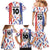 Custom Philippines Champions Football Jersey Family Matching Mermaid Dress and Hawaiian Shirt