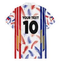 Custom Philippines Champions Football Jersey Family Matching Puletasi and Hawaiian Shirt