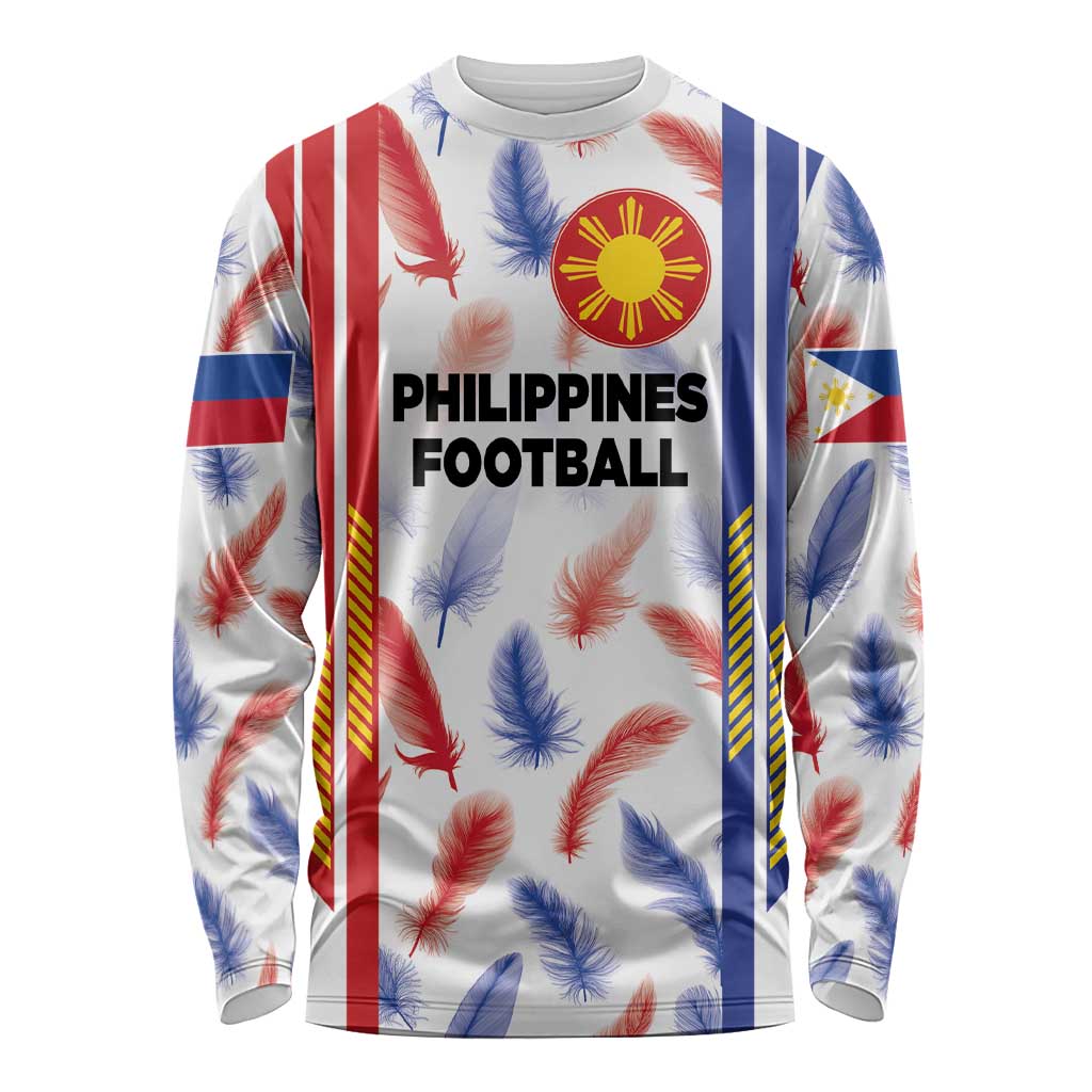 Custom Philippines Champions Football Jersey Long Sleeve Shirt