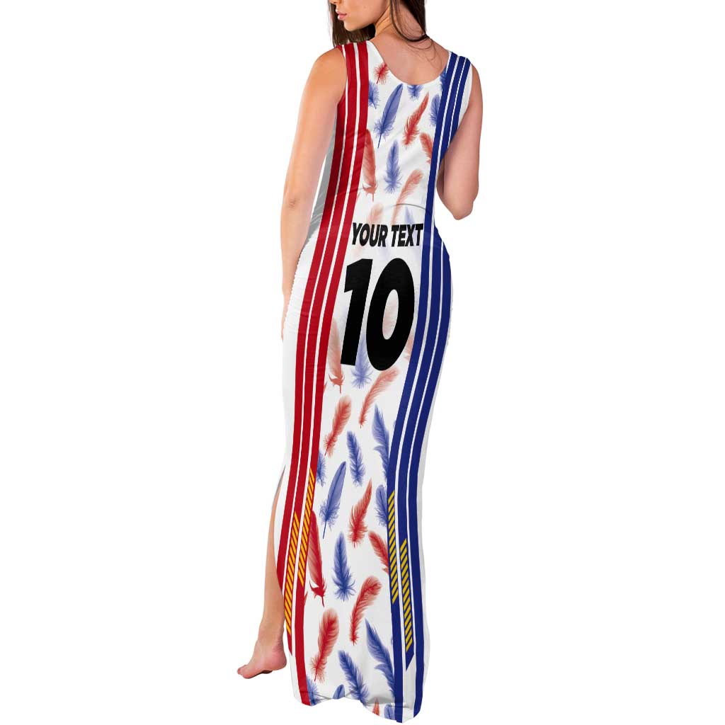 Custom Philippines Champions Football Jersey Tank Maxi Dress