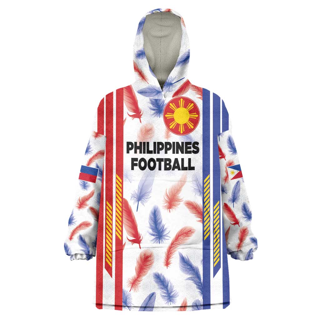 Custom Philippines Champions Football Jersey Wearable Blanket Hoodie