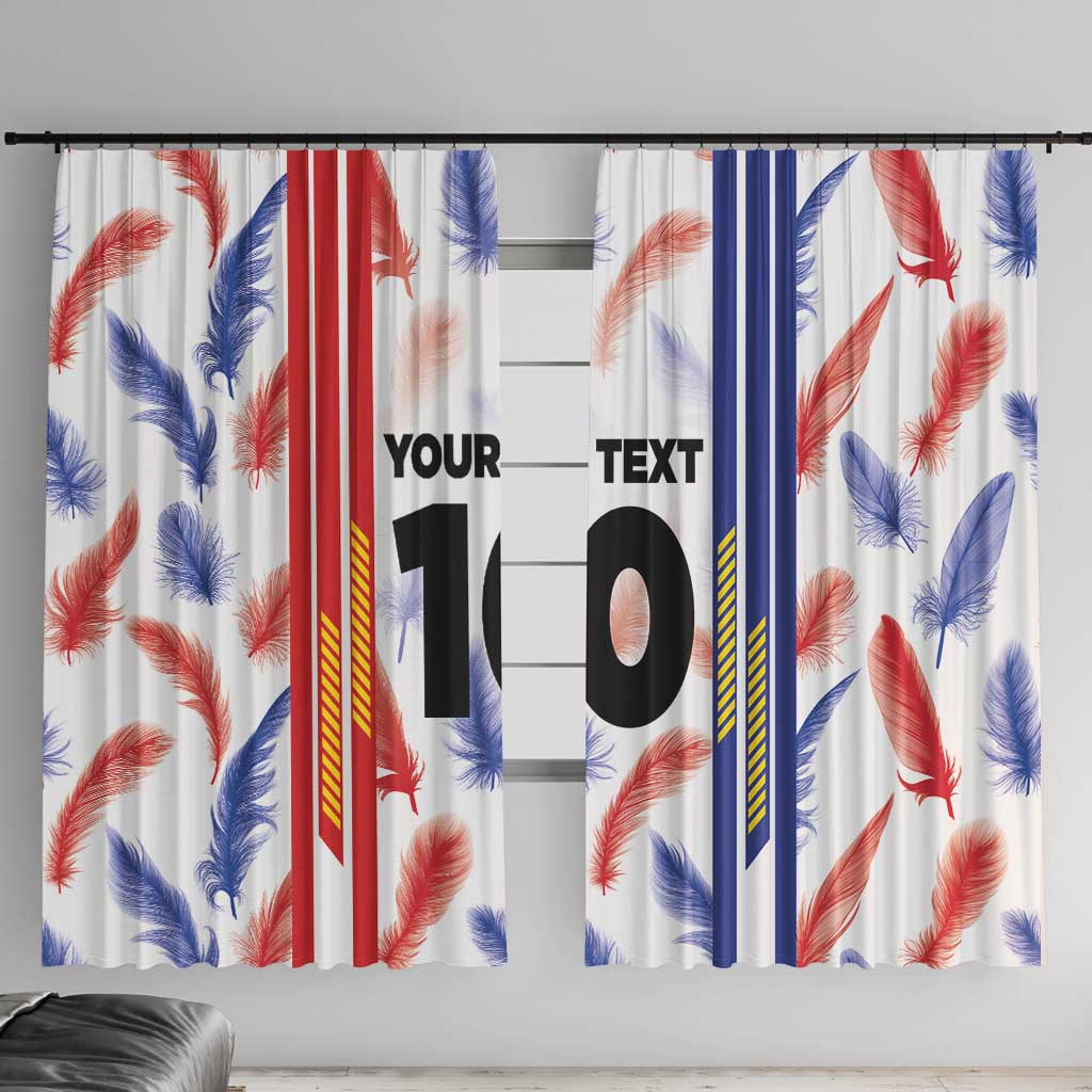 Custom Philippines Champions Football Jersey Window Curtain