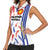 Custom Philippines Champions Football Jersey Women Sleeveless Polo Shirt