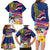 Hawaii Great Aloha Run 40th Anniversary Family Matching Long Sleeve Bodycon Dress and Hawaiian Shirt Hibiscus and Kakau Pattern LT03 - Polynesian Pride