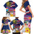 Hawaii Great Aloha Run 40th Anniversary Family Matching Short Sleeve Bodycon Dress and Hawaiian Shirt Hibiscus and Kakau Pattern LT03 - Polynesian Pride