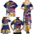 Hawaii Great Aloha Run 40th Anniversary Family Matching Summer Maxi Dress and Hawaiian Shirt Hibiscus and Kakau Pattern LT03 - Polynesian Pride