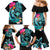 Hawaii Family Matching Mermaid Dress and Hawaiian Shirt Whale Mix Hibiscus and Kanaka Maoli LT03 - Polynesian Pride