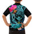 Hawaii Family Matching Puletasi and Hawaiian Shirt Whale Mix Hibiscus and Kanaka Maoli LT03 - Polynesian Pride