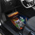 Australia and New Zealand ANZAC Day Car Mats Tui Bird and Koala mix Maori and Aboriginal Pattern