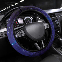 Matariki New Zealand Maori and Pohutukawa Steering Wheel Cover Galaxy Blue Sky Style