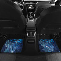 Matariki New Zealand Maori Silver Fern Car Mats Galaxy Blue Sky Style