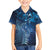 Matariki New Zealand Maori Silver Fern Kid Hawaiian Shirt Galaxy Blue Sky Style