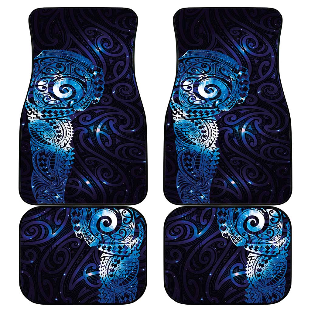 Matariki New Zealand Maori Koru Art Tattoo Car Mats New Year Galaxy Blue Sky Style