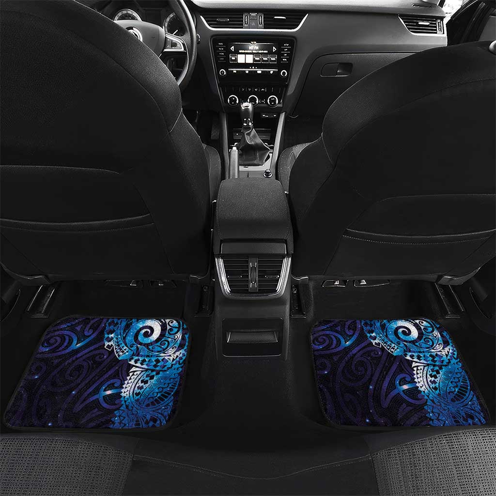 Matariki New Zealand Maori Koru Art Tattoo Car Mats New Year Galaxy Blue Sky Style