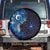 Matariki New Zealand Maori Koru Art Tattoo Spare Tire Cover New Year Galaxy Blue Sky Style