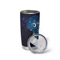 Matariki New Zealand Maori Koru Art Tattoo Tumbler Cup New Year Galaxy Blue Sky Style