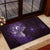 Matariki New Zealand Maori Koru Art Tattoo Rubber Doormat New Year Galaxy Purple Sky Style