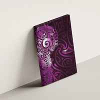 Matariki New Zealand Maori Koru Art Tattoo Canvas Wall Art New Year Galaxy Pink Sky Style