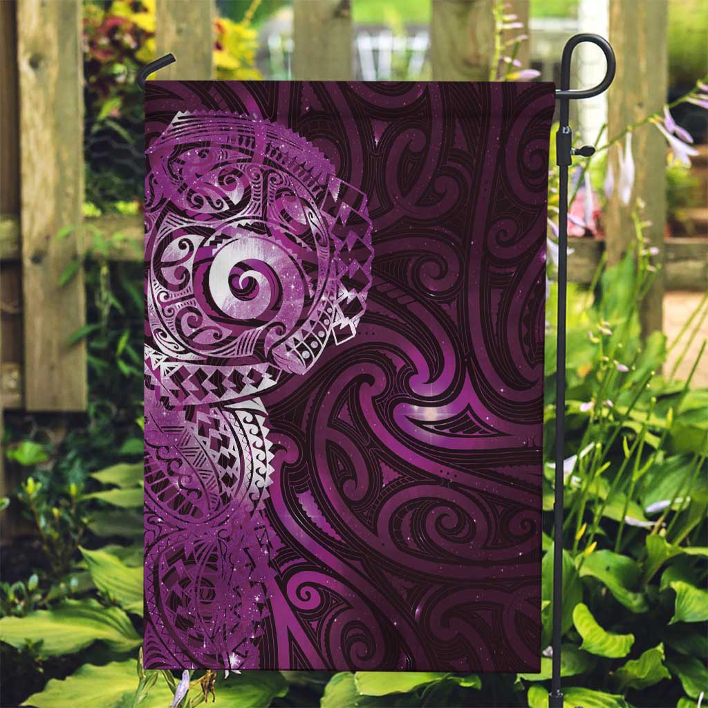 Matariki New Zealand Maori Koru Art Tattoo Garden Flag New Year Galaxy Pink Sky Style