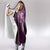Matariki New Zealand Maori Koru Art Tattoo Hooded Blanket New Year Galaxy Pink Sky Style