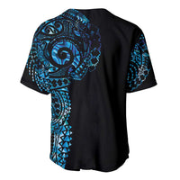 New Zealand Maori Koru Art Traditional Tattoo Baseball Jersey Paua Shell
