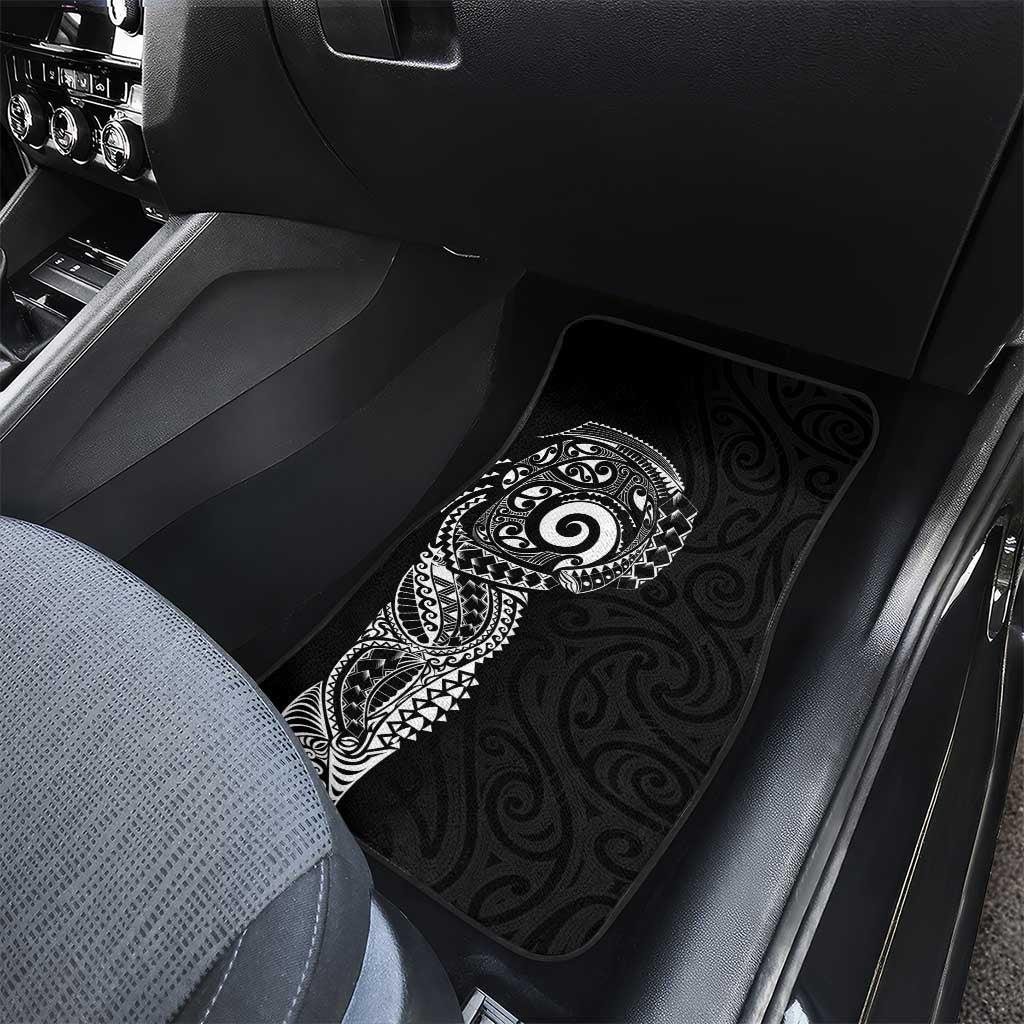 New Zealand Maori Koru Art Traditional Tattoo Car Mats Simple Style