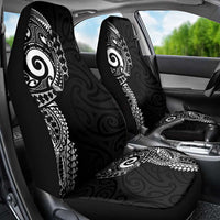 New Zealand Maori Koru Art Traditional Tattoo Car Seat Cover Simple Style