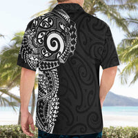 New Zealand Maori Koru Art Traditional Tattoo Hawaiian Shirt Simple Style