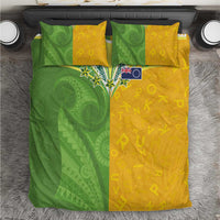 Cook Islands Language Week Bedding Set Tatau Pattern and Rarotongan Alphabet - Polynesian Pride