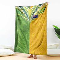 Cook Islands Language Week Blanket Tatau Pattern and Rarotongan Alphabet - Polynesian Pride