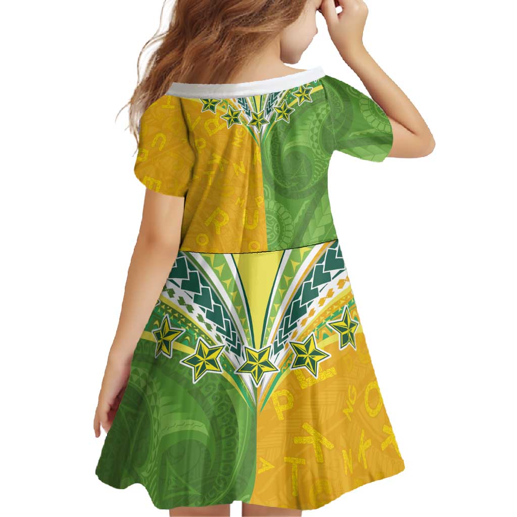 Cook Islands Language Week Family Matching Mermaid Dress and Hawaiian Shirt Tatau Pattern and Rarotongan Alphabet - Polynesian Pride