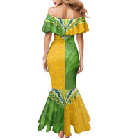 Cook Islands Language Week Family Matching Mermaid Dress and Hawaiian Shirt Tatau Pattern and Rarotongan Alphabet - Polynesian Pride
