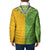 Cook Islands Language Week Padded Jacket Tatau Pattern and Rarotongan Alphabet - Polynesian Pride