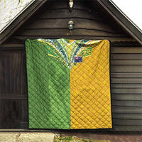 Cook Islands Language Week Quilt Tatau Pattern and Rarotongan Alphabet - Polynesian Pride