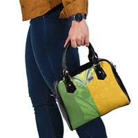 Cook Islands Language Week Shoulder Handbag Tatau Pattern and Rarotongan Alphabet - Polynesian Pride