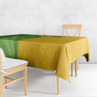 Cook Islands Language Week Tablecloth Tatau Pattern and Rarotongan Alphabet LT03 - Polynesian Pride