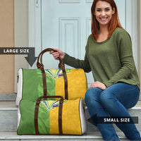 Cook Islands Language Week Travel Bag Tatau Pattern and Rarotongan Alphabet - Polynesian Pride