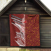 Tonga Language Week Quilt Ngatu Pattern and Tongan Alphabet - Polynesian Pride