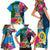 Personalised Malampa Fiji Day Family Matching Short Sleeve Bodycon Dress and Hawaiian Shirt Tropical Plants Mix Polynesian and Tapa Pattern LT03 - Polynesian Pride