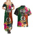 Penama Day Couples Matching Summer Maxi Dress and Hawaiian Shirt Proud To Be A Ni-Van Beauty Pacific Flower LT03 - Polynesian Pride
