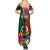 Penama Day Summer Maxi Dress Proud To Be A Ni-Van Beauty Pacific Flower LT03 - Polynesian Pride