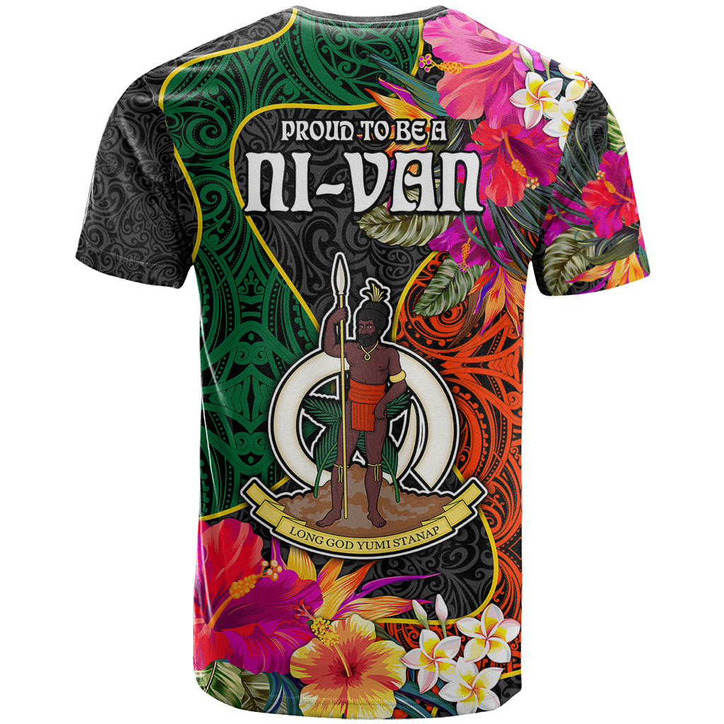 Penama Day T Shirt Proud To Be A Ni-Van Beauty Pacific Flower LT03 - Polynesian Pride