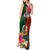 Penama Day Tank Maxi Dress Proud To Be A Ni-Van Beauty Pacific Flower LT03 - Polynesian Pride