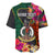 Personalised Penama Day Baseball Jersey Proud To Be A Ni-Van Beauty Pacific Flower LT03 - Polynesian Pride